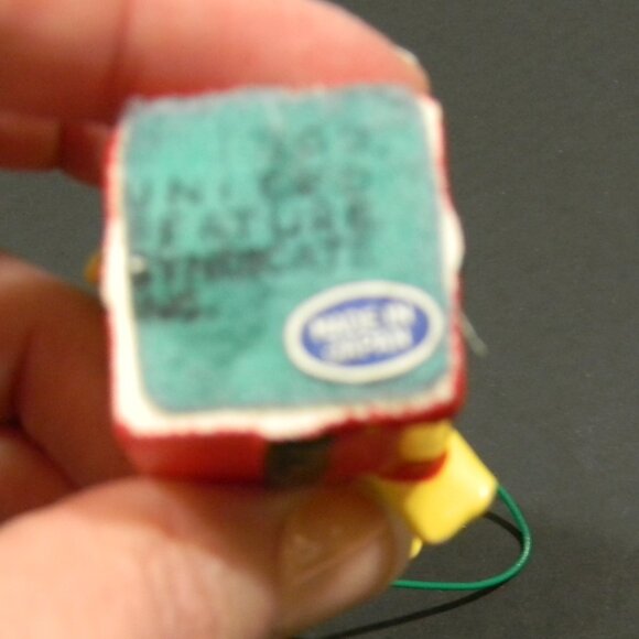 1965 Woodstock Snoopy Peanuts Christmas Ornament United Feature Syndicate Japan - Picture 5 of 7